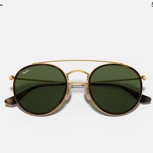 Ray-Ban Round Double Bridge Sunglasses